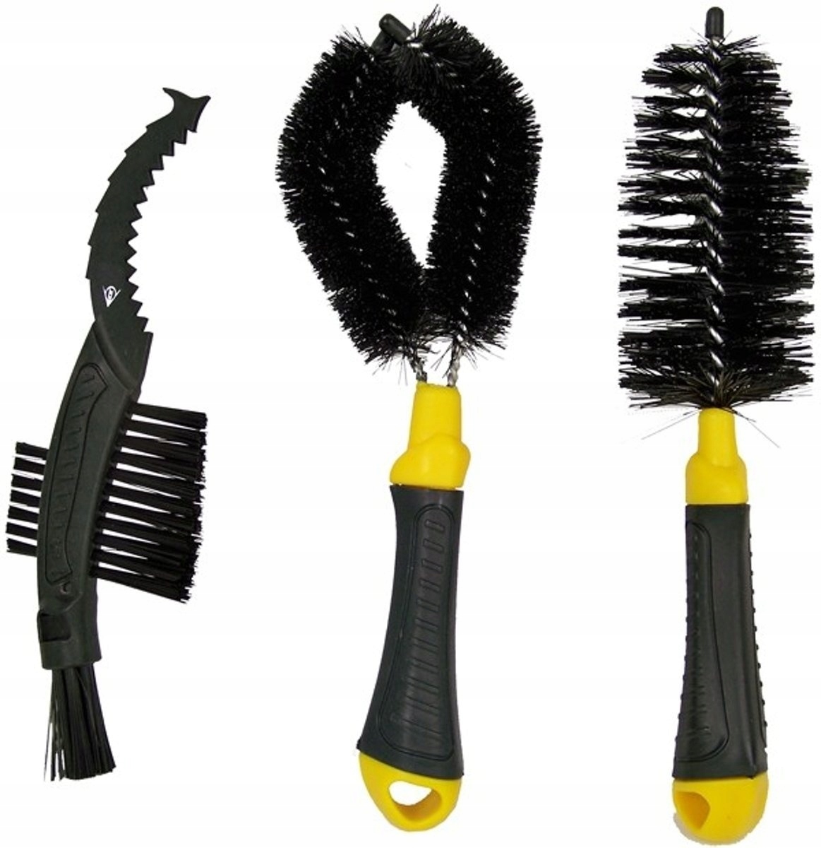 3x Szczotki Do Czyszczenia Roweru Motoru Dunlop