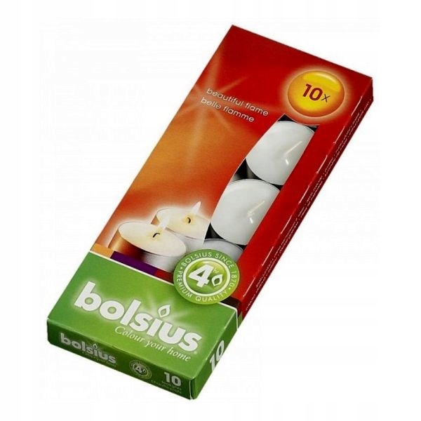 

Bolsius Podgrzewacz bezzapachowy 10szt