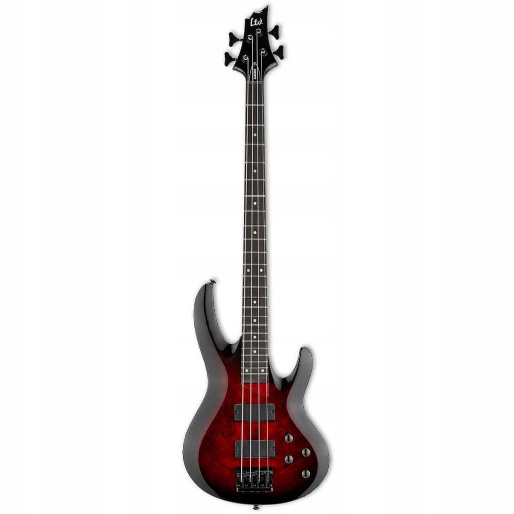 Esp Ltd B-204DX Red Burst gitara basowa New 2026 JKmuzyczny_pl