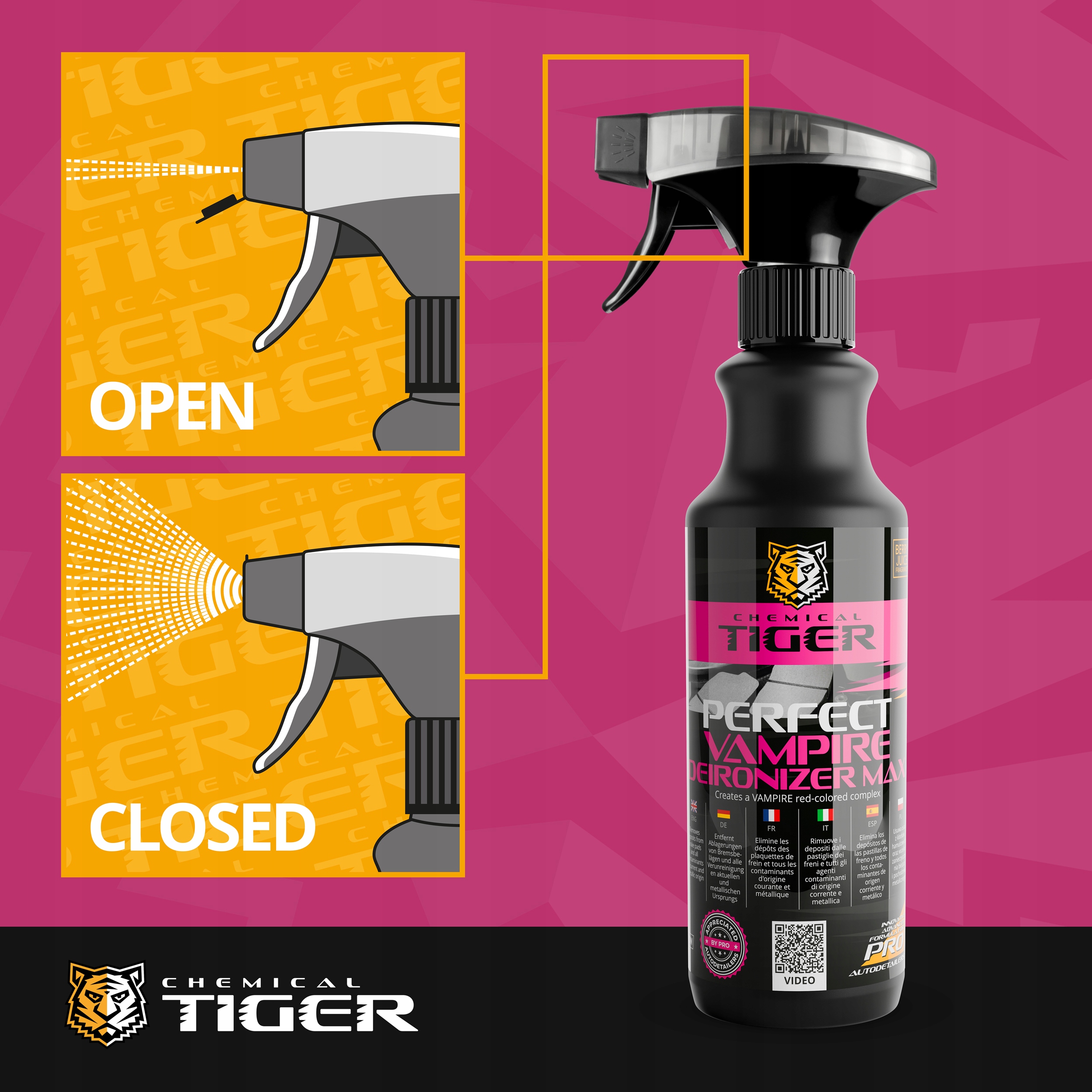 KRWAWA FELGA DEIRONIZER x2 do mycia felg Czernidło do plastików i opon CHT Stan opakowania oryginalne