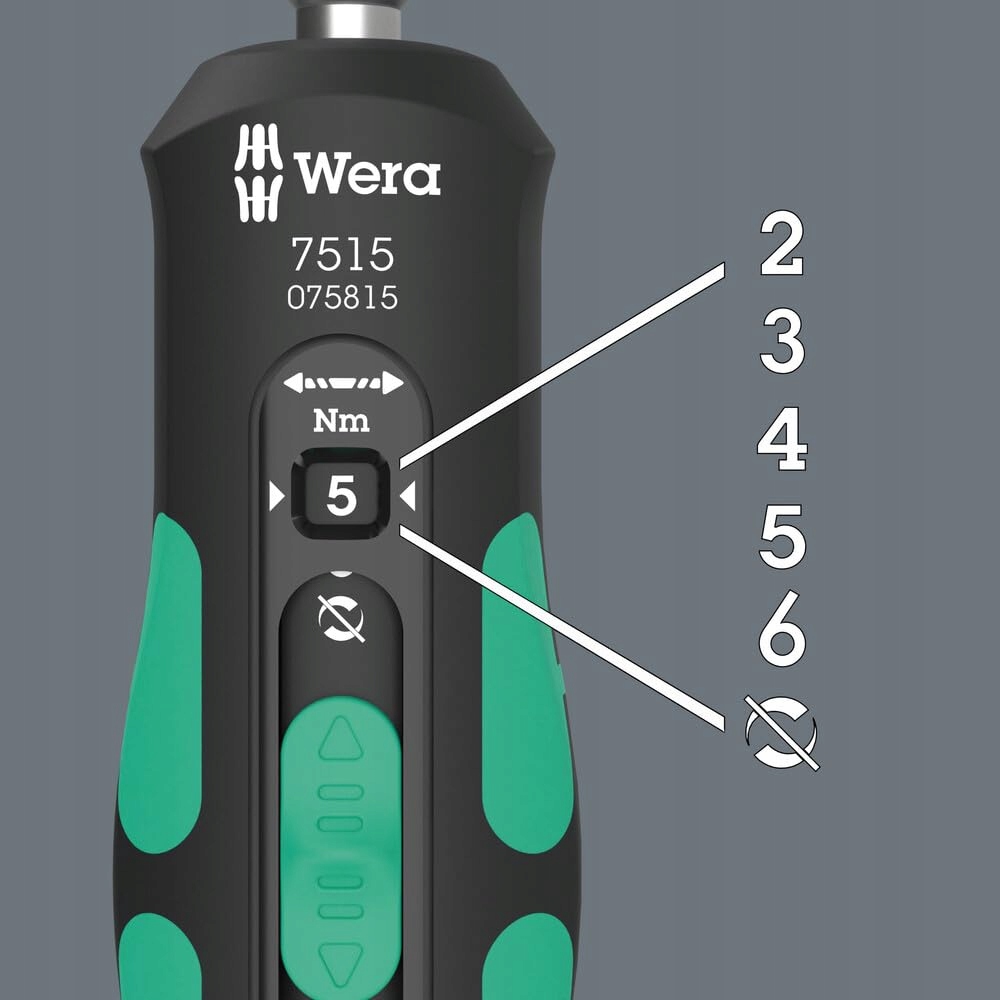WERA Kraftform Wkrętak Dynamometryczny 2-6 Nm 1/4 Cala 1475 mm — miniatura 3