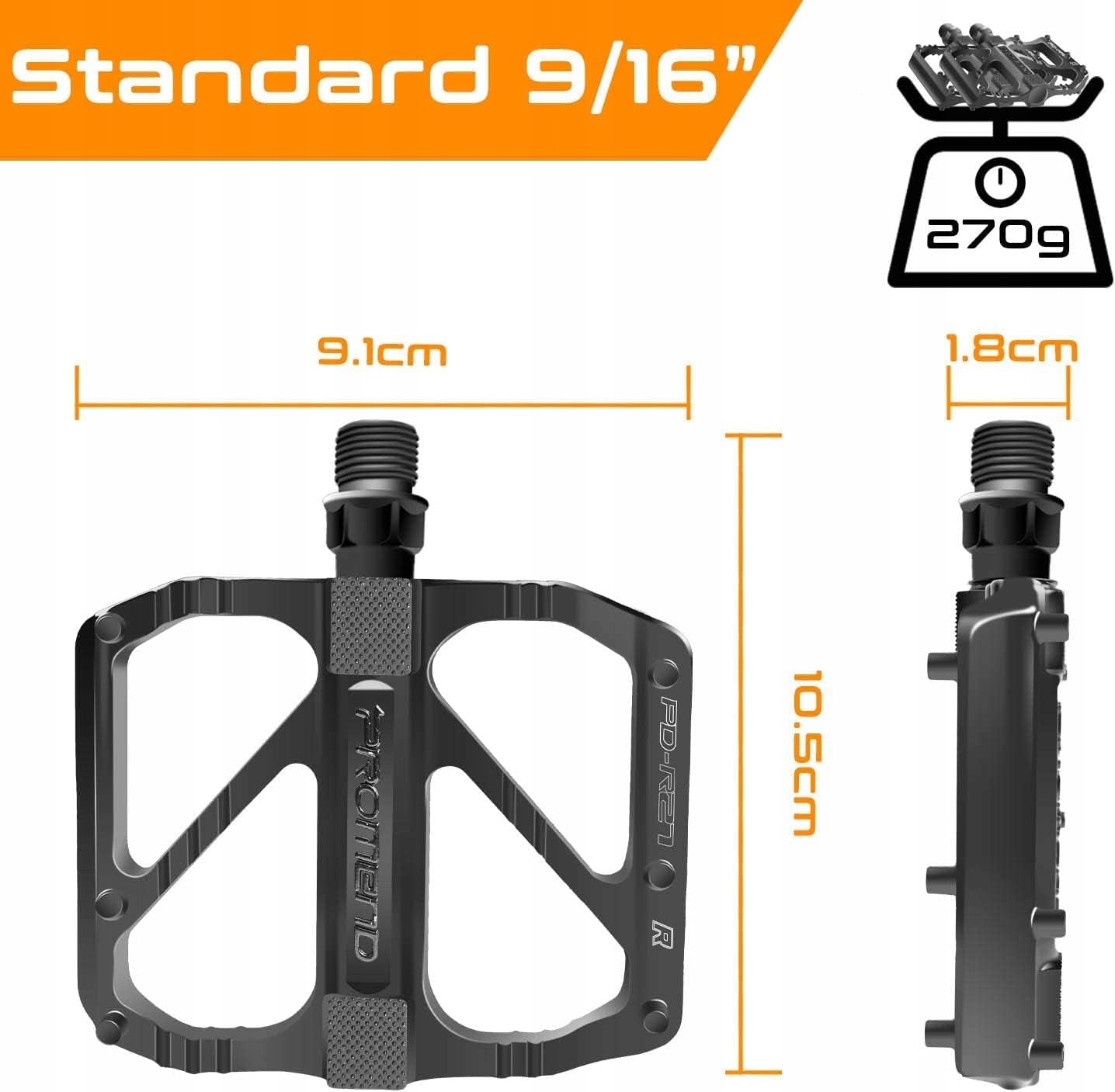 ALUMINIOWE PEDAŁY ROWEROWE PLATFORMOWE DO ROWERU MTB TREKKING CZARNE LEKKIE Kod producenta PEDAŁY ROWEROWE PLATFORMOWE DO ROWERU MTB