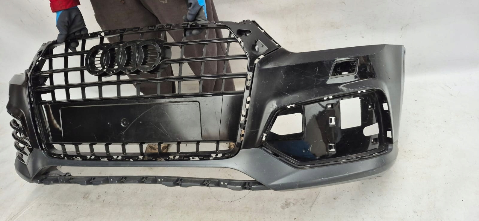 AUDI Q3 8U0 LIFT S-LINE 14- bumper front front SPR 8U0807438AF