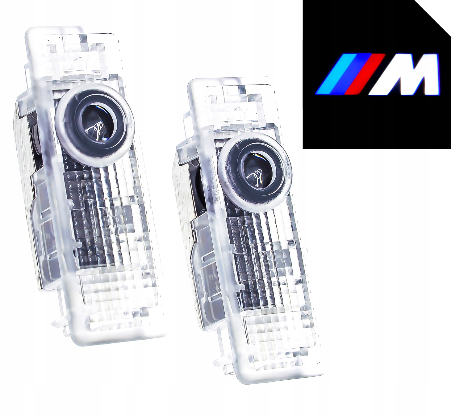 2 ks Led projektor Logo Hd+ Premium Bmw M Power M2 M3 M4 M5 M Balíček //M