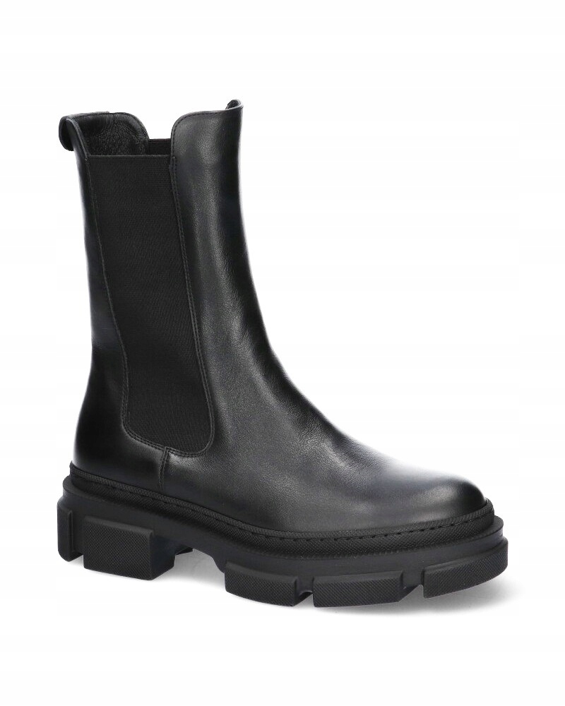 dámské kotníkové boty boty Karino 37,5 černé kanady boty dámské kožené boty