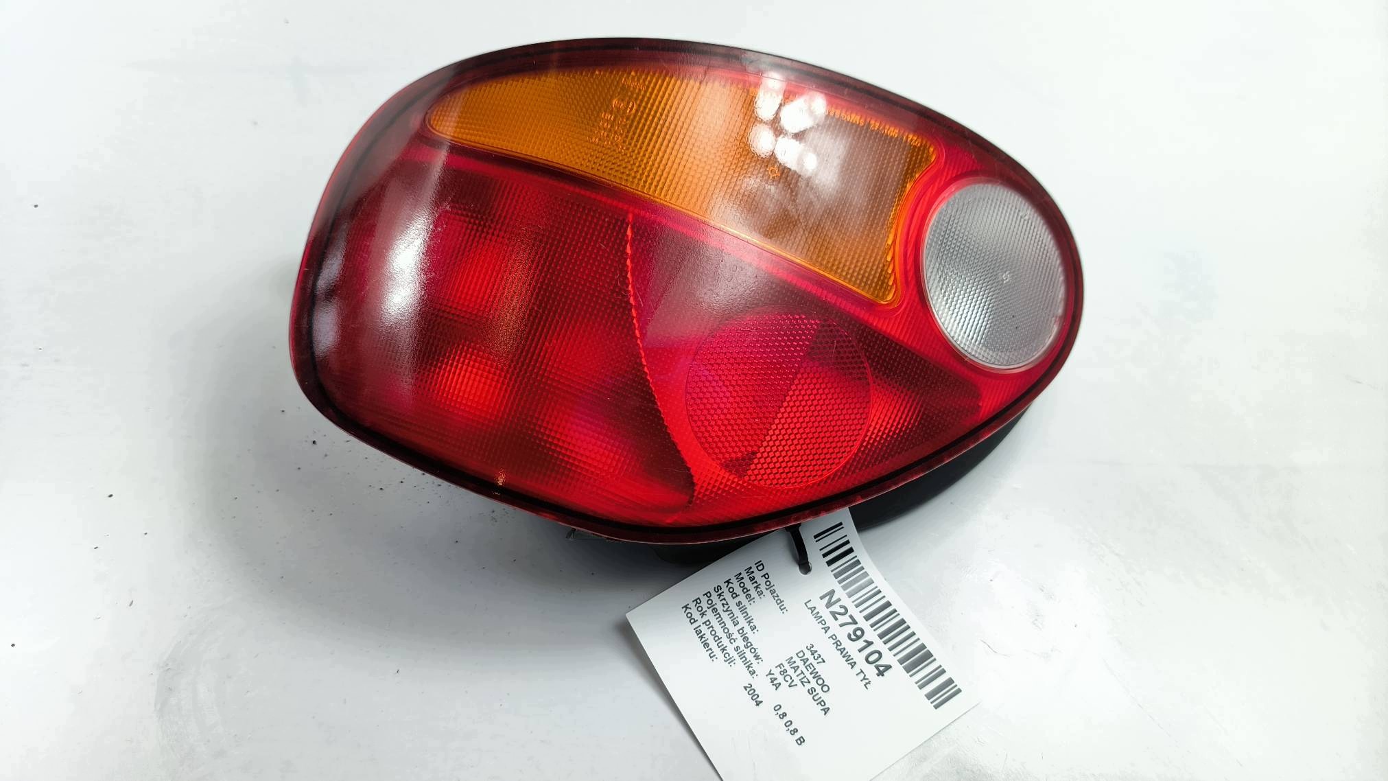 light right rear part DAEWOO MATIZ