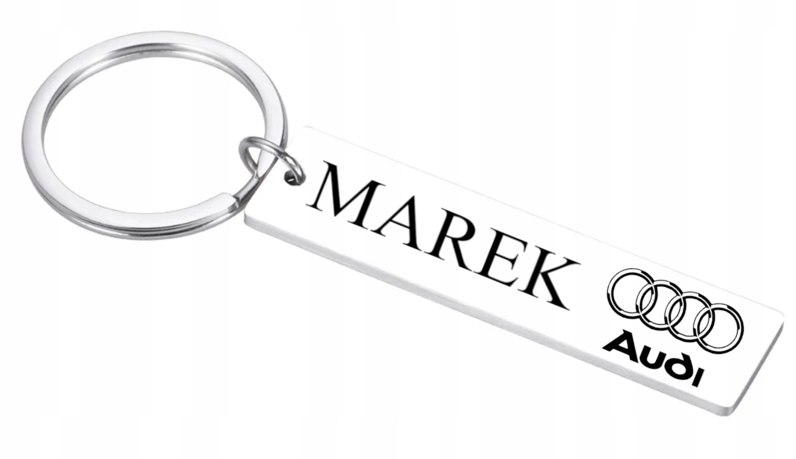 

Brelok Do Kluczy Logo, Auto, Stal, Grawer.
