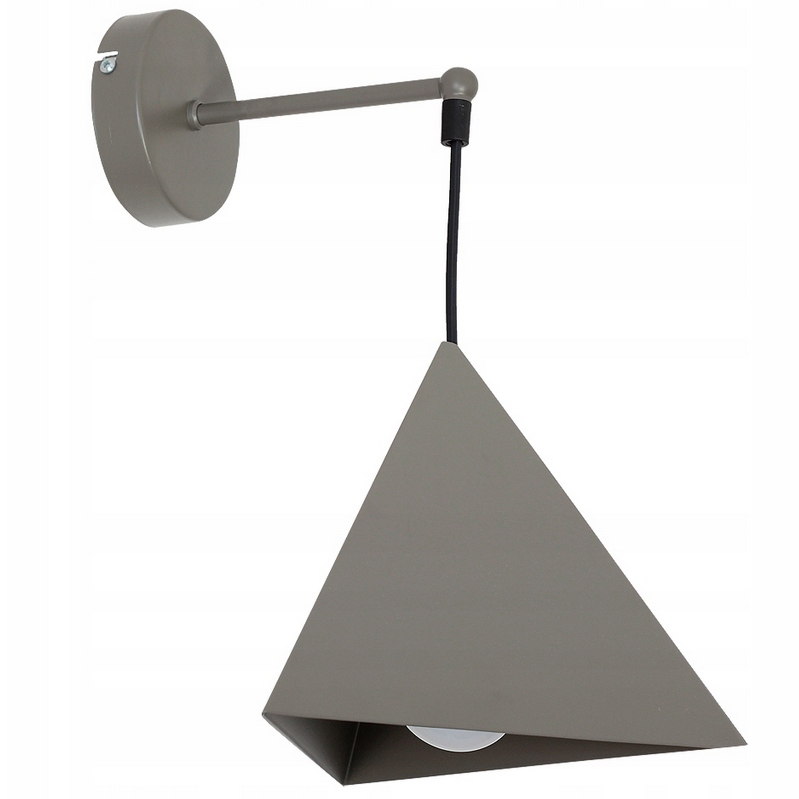 Nástěnná lampa, nástěnné svítidlo nad postel do ložnice obývacího pokoje moderní šedá Set