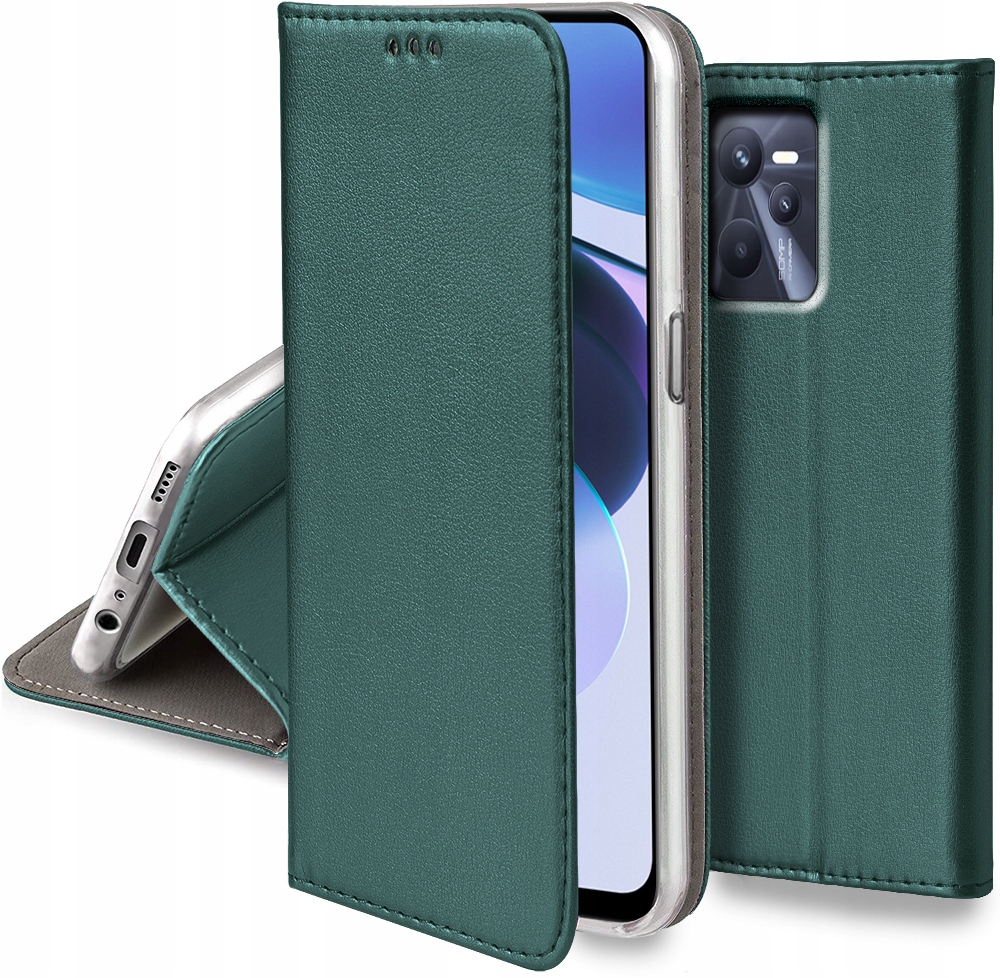 

Etui do Realme C35 Smart Magnet Szkło 9H