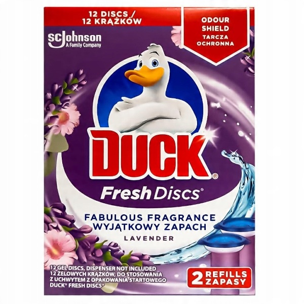 

Duck Krążek żelowy do toalety Lawenda