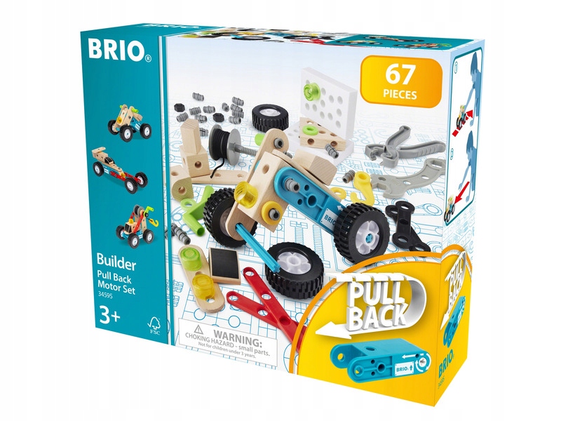 

Klocki konstrukcyjne Brio Builder Zestaw silników