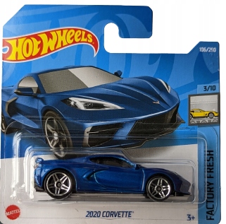 

Hot Wheels 2020 Corvette Niebieski Nowy