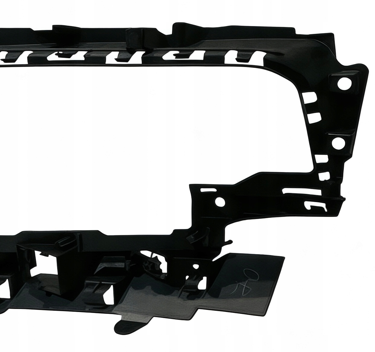 PORSCHE 911 992 Console Support plaque Pare choc RH 992807684B
