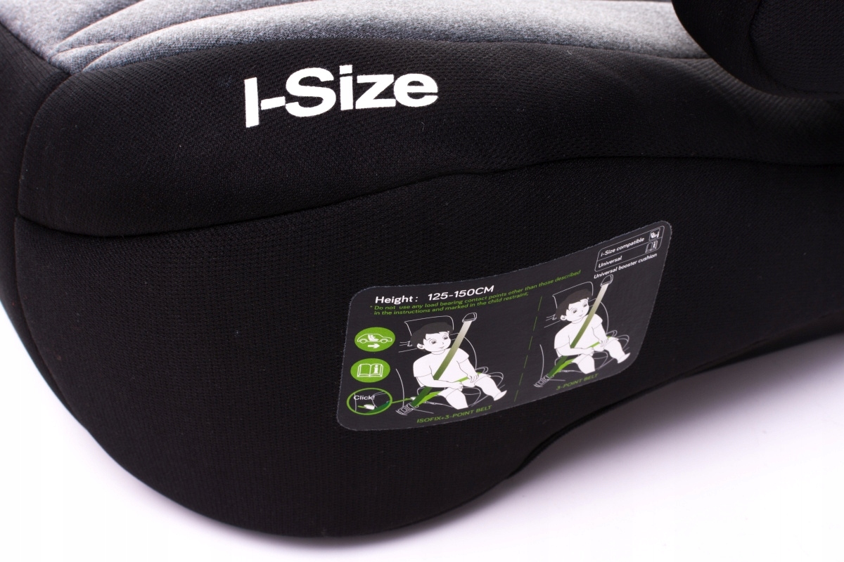 FOTELIK SAMOCHODOWY PODDUPNIK SIEDZISKO PODSTAWKA DLA DZIECKA ISIZE ISOFIX Głębokość produktu 40 cm