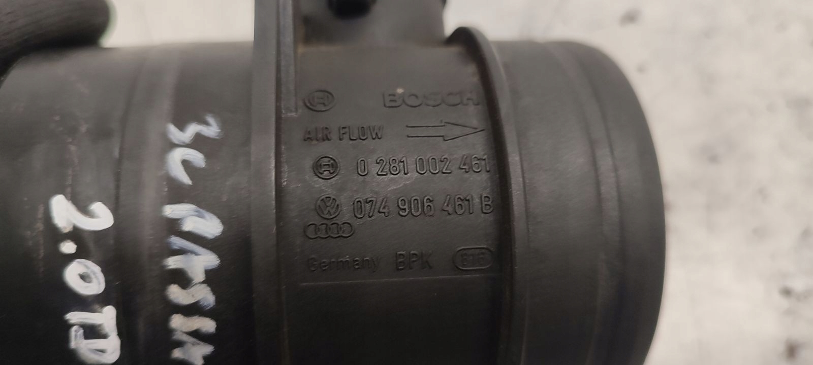 flow meter VW Passat B6