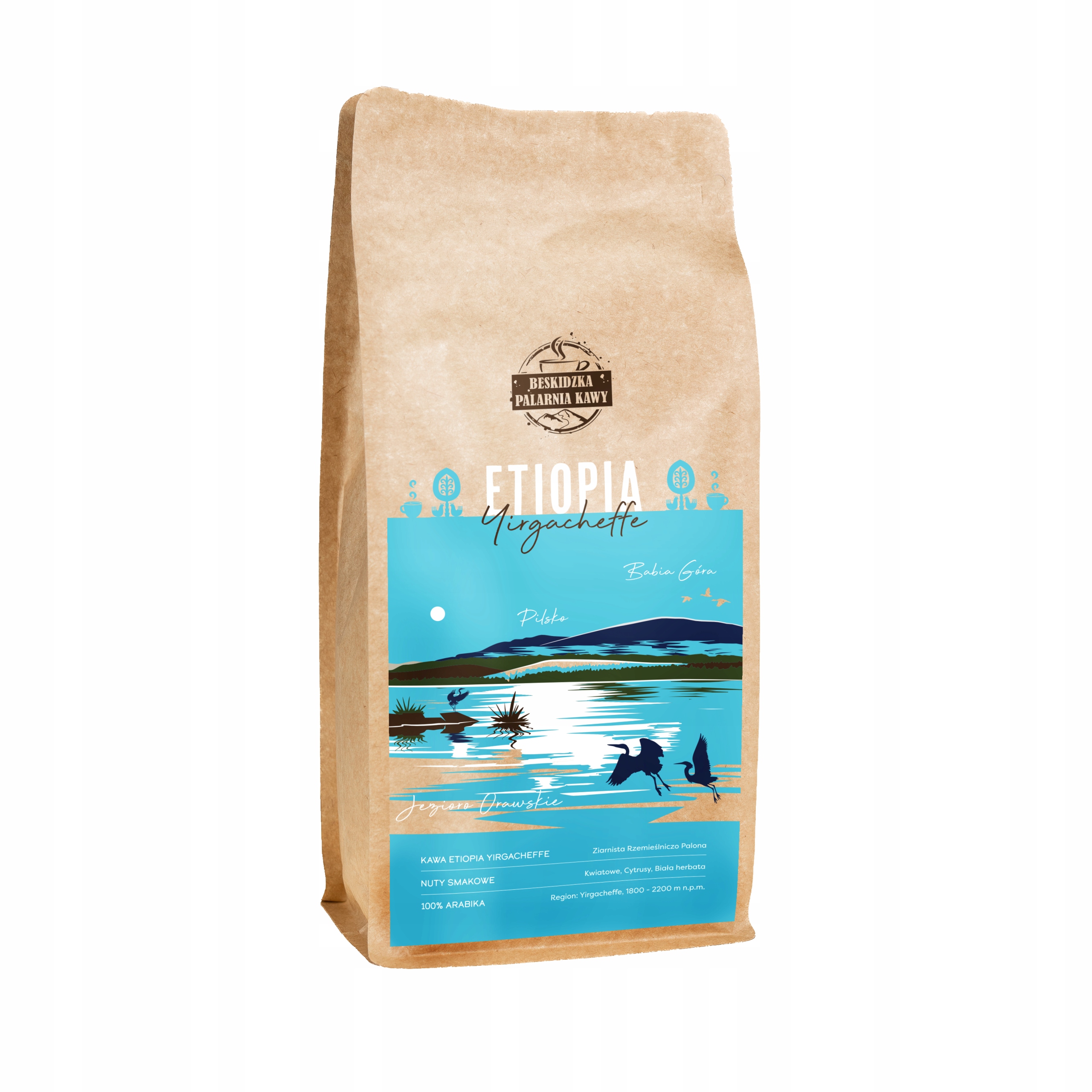 Levně Čerstvě Pražená Káva Etiopie Yirgacheffe 1KG 100% Arabica Specialty