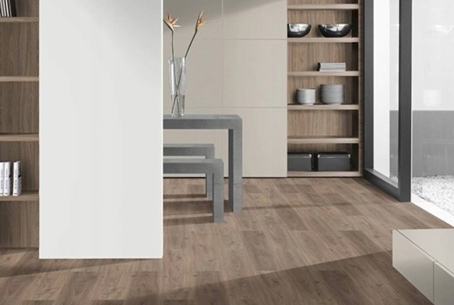 Panele Podłogowe Orzech Langley jasny EPL065 2m2 Długość 129.2 cm