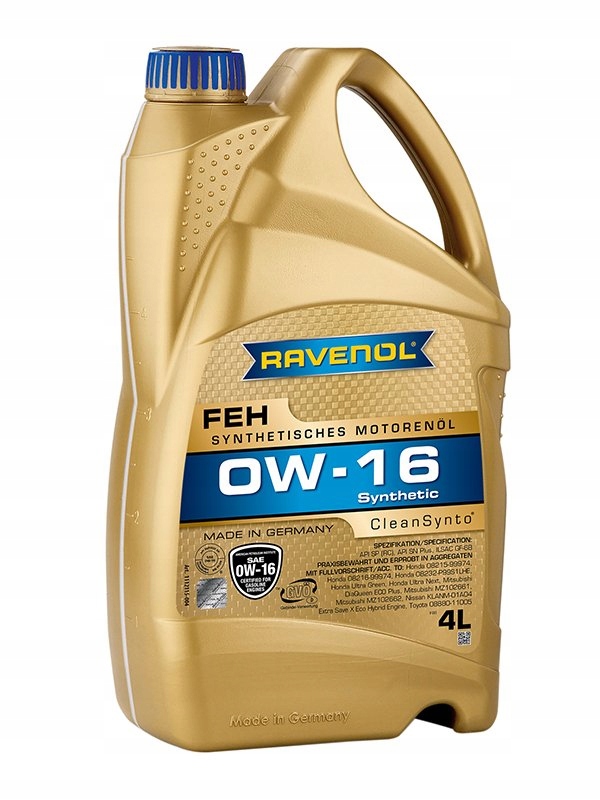 Motorový olej Rav Feh 0W16 4L Ravenol