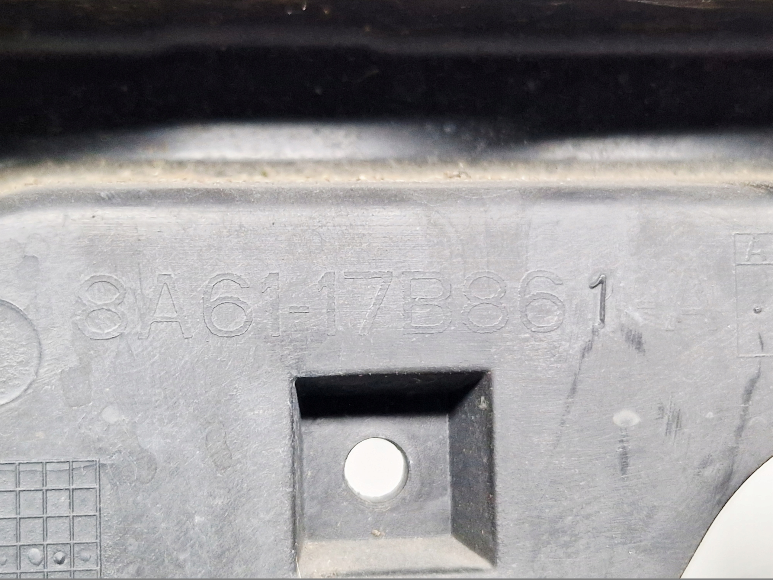 bumper bracket rear part FORD FIESTA MK7 8A61-17B861