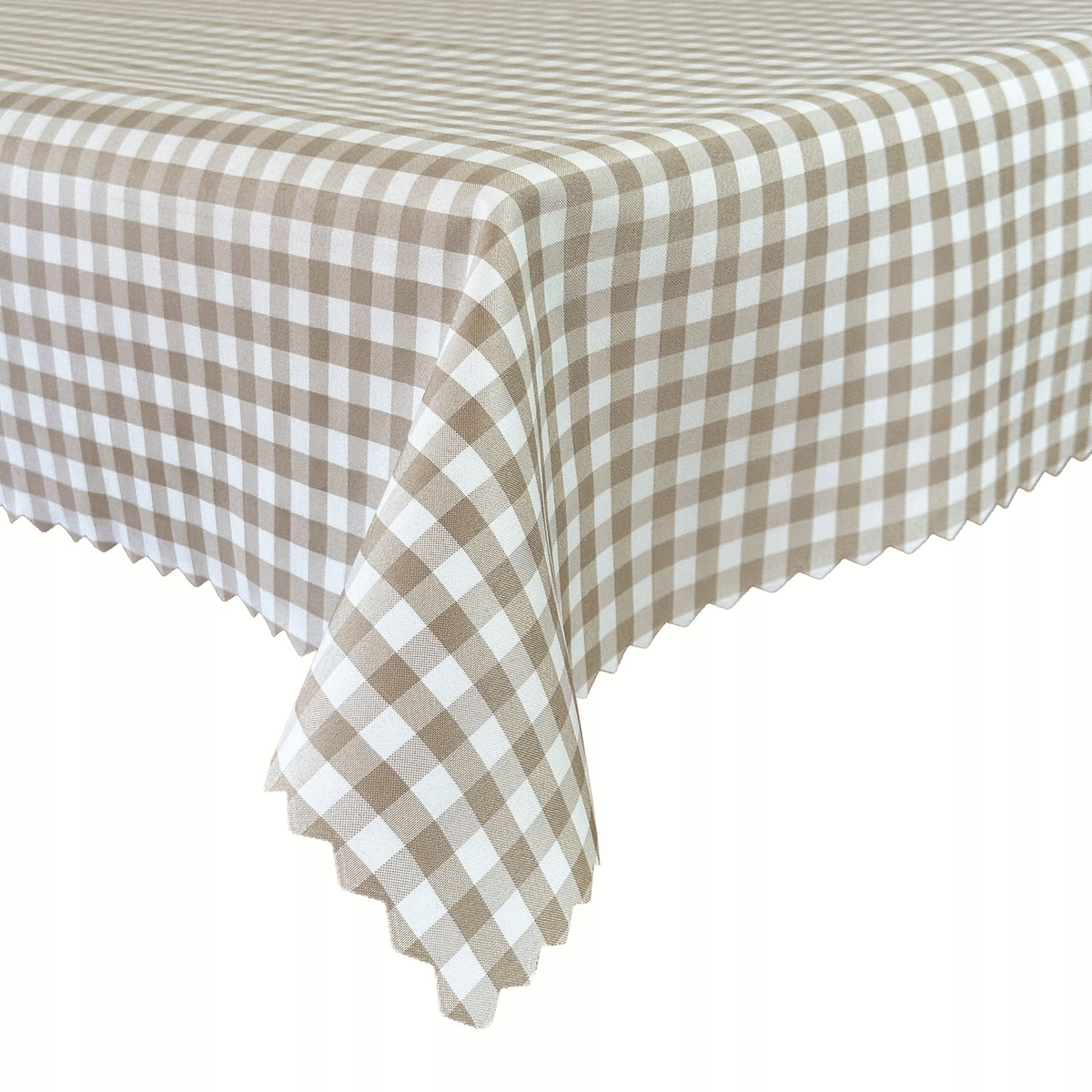 Ubrus odolný proti skvrnám na stůl Greta Mřížka Béžová 140 x 260 cm