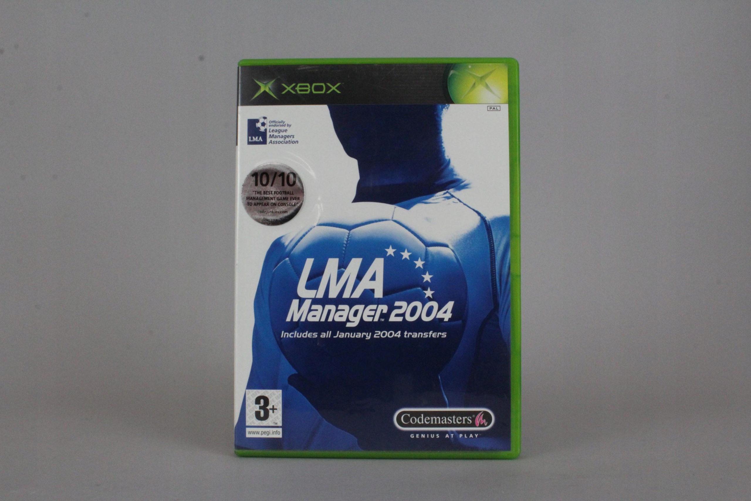 LMA MANAGER 2004 XBOX Platforma Microsoft Xbox
