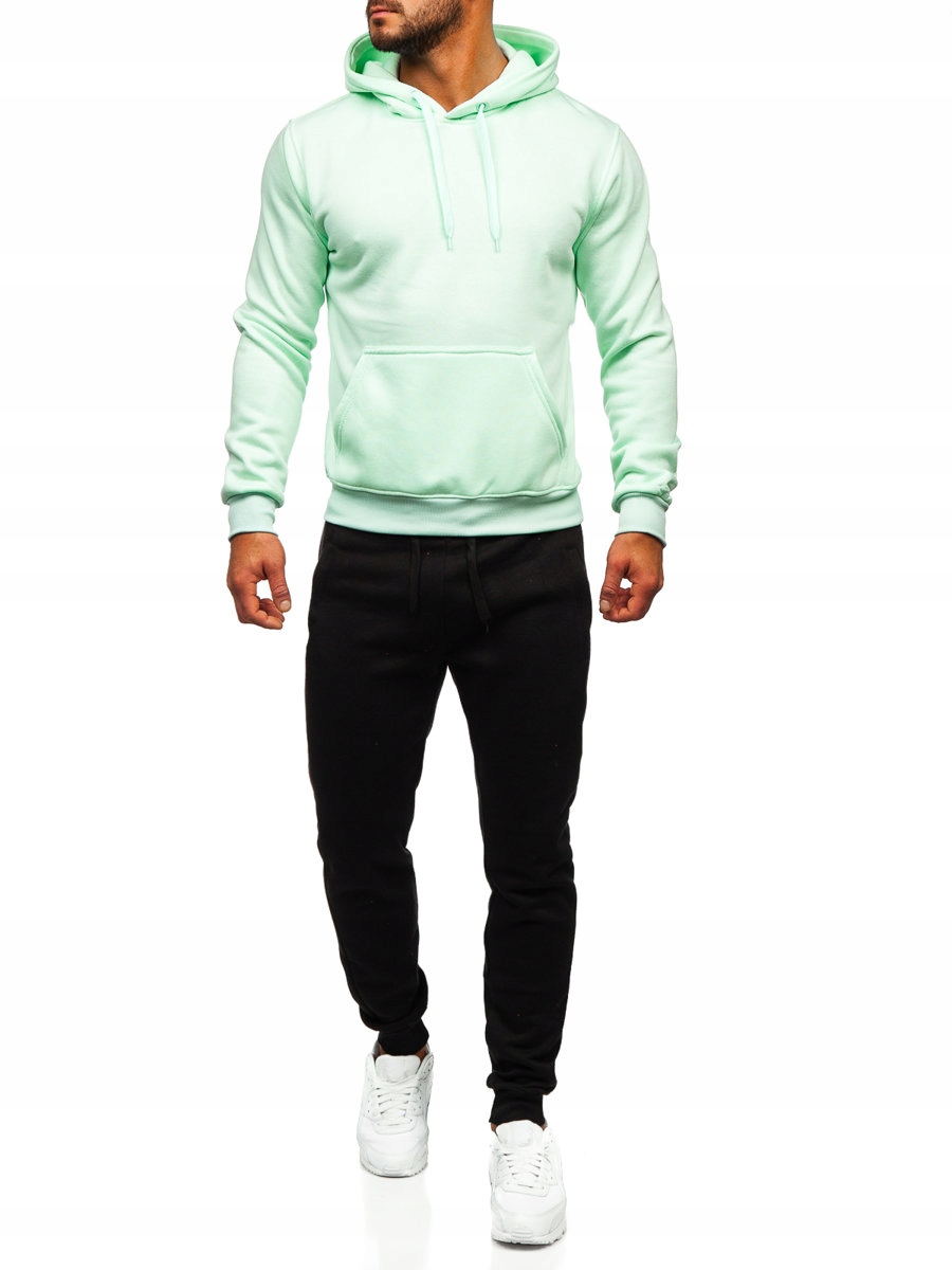 

Komplet Dresowy Męski Dres Miętowy D002 Denley_m
