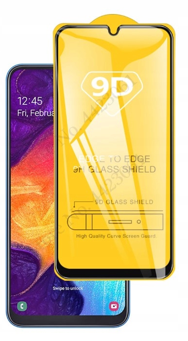 

Szkło Hartowane 9H 9D Pełne do Samsung Galaxy A20