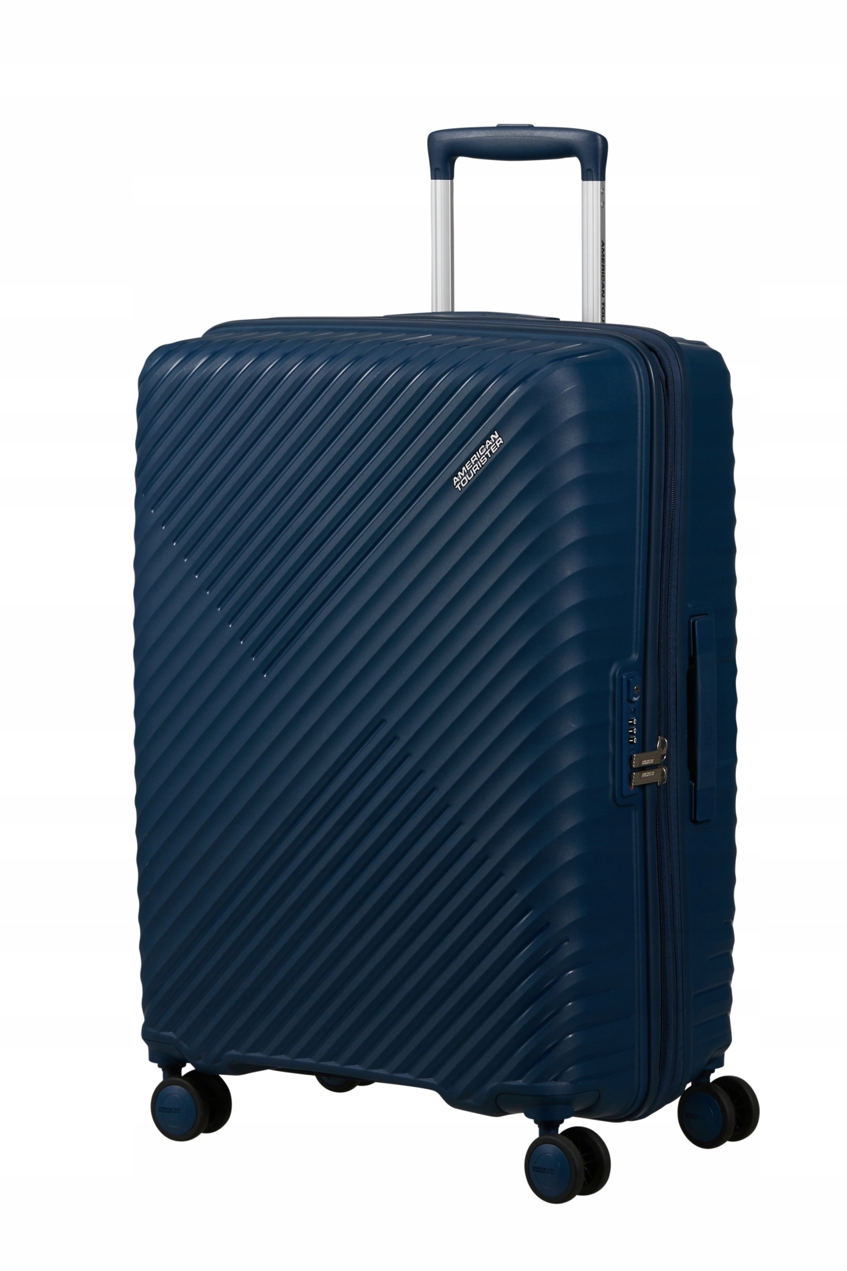 Střední kufr 68 cm American Tourister Diablast tmavě modrý