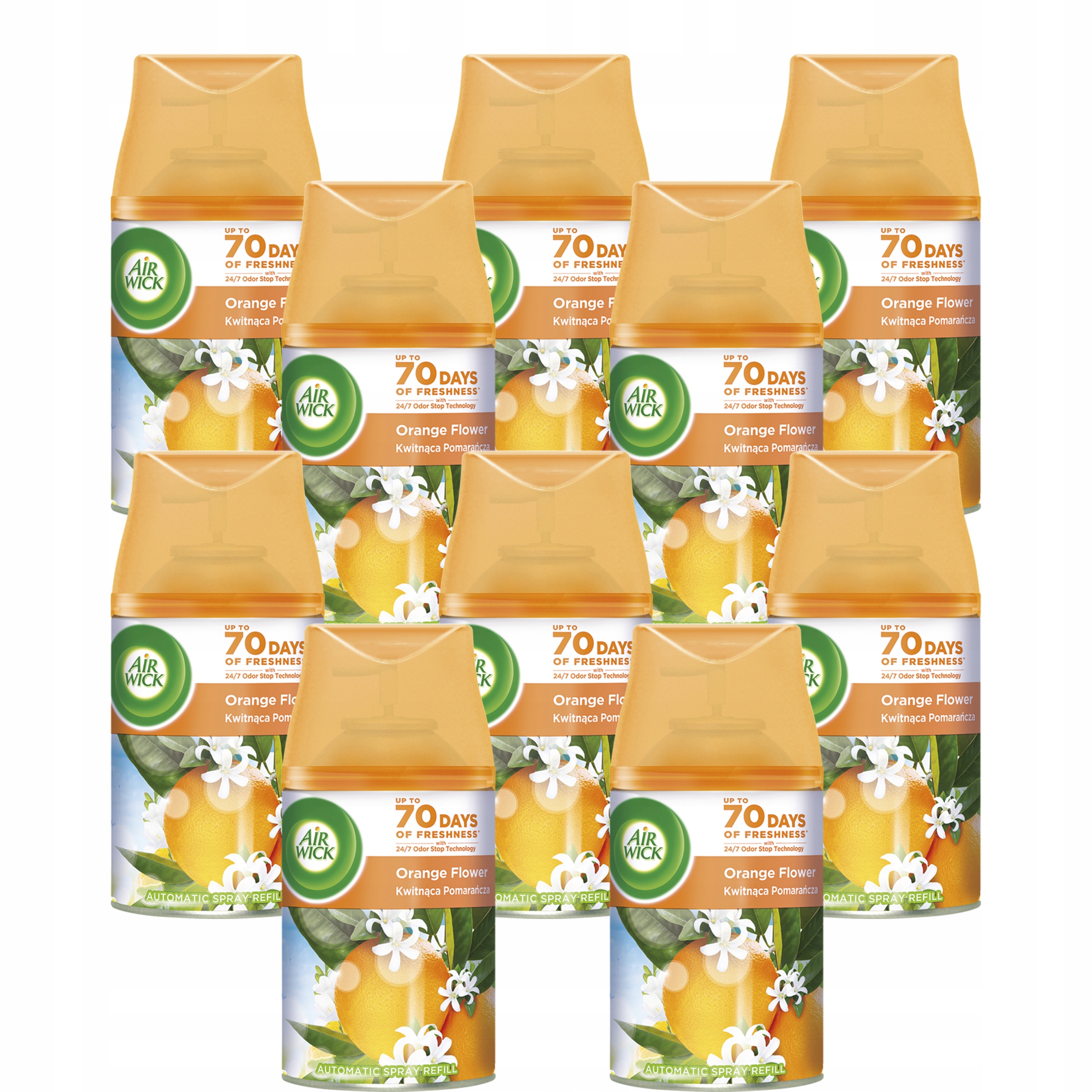 

Air Wick Fresh Citrus 10*250ml Odświeżacz Powiet