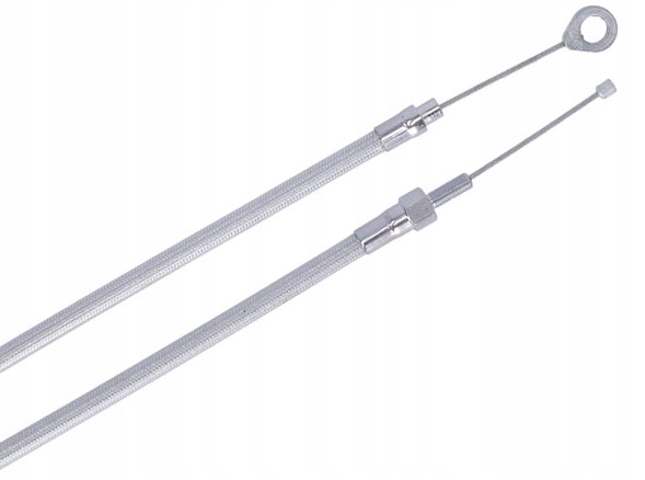 Chrómovaná spojková šnúra 168 cm Harley-Davidson 08-16 & 21-23 Touring, M8