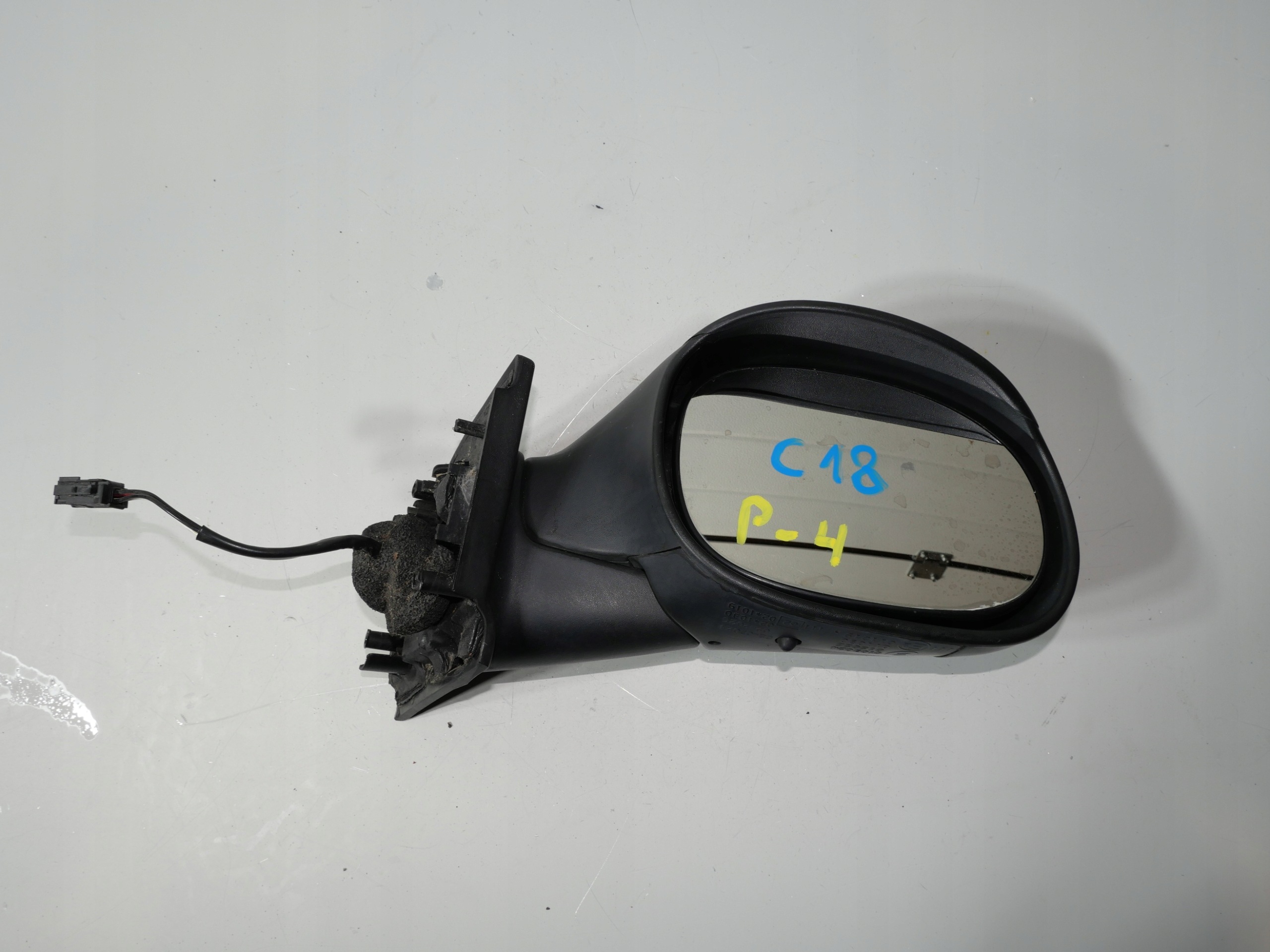 mirror right PEUGEOT 206 4PIN