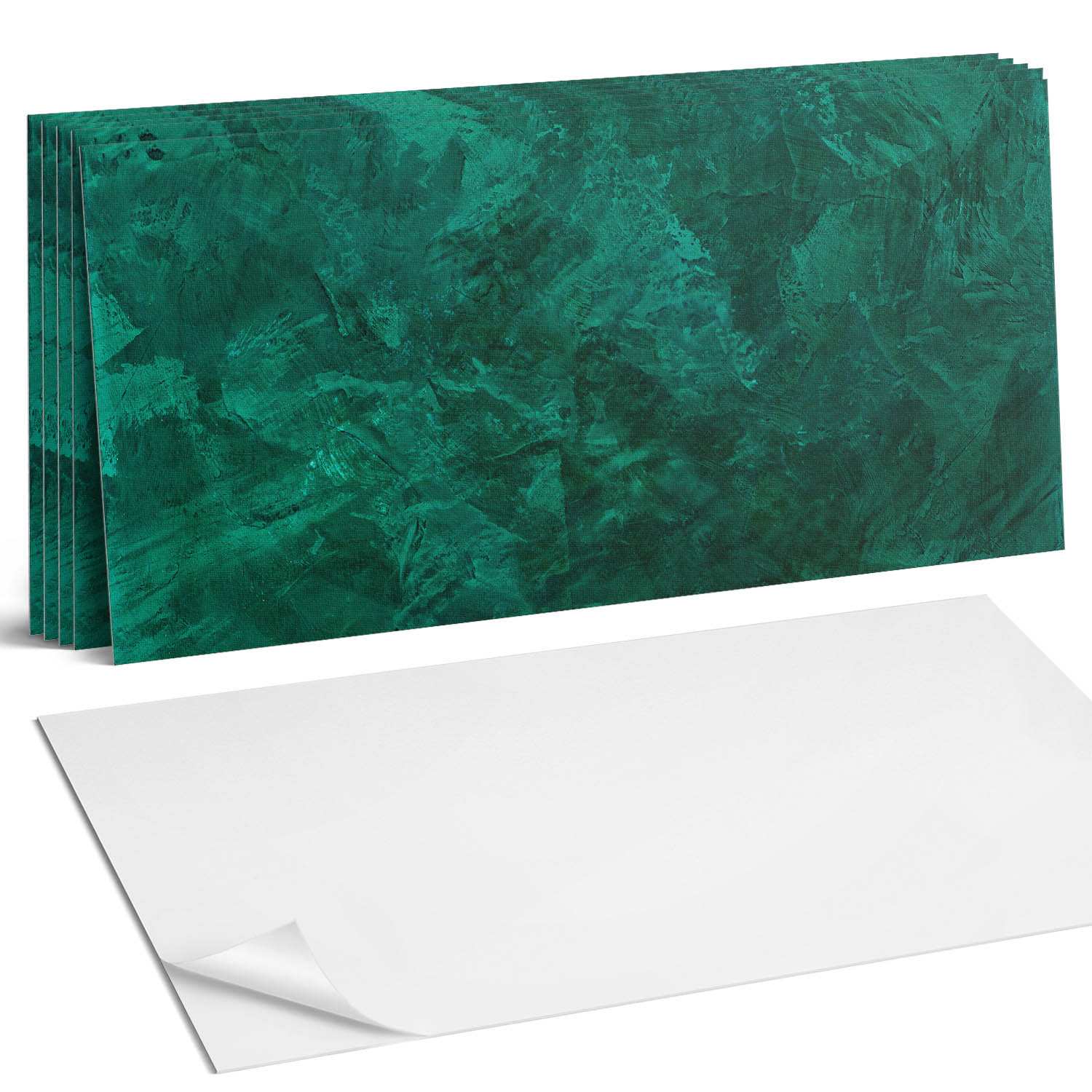 Sada vinylových dlaždíc z Pvc Abstraktná kompozícia pozadia 6 x 60 x 30 cm