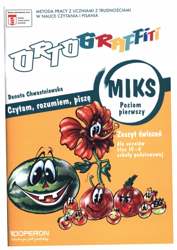 Ortograffiti Sp 4-5 Miks Poziom 1 Zeszyt ćwiczeń