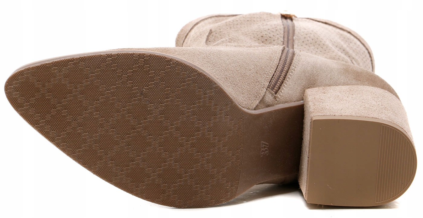 WYPRZEDAŻ KARINO-5034/001-P beż r37 LUPA2X Rozmiar 37