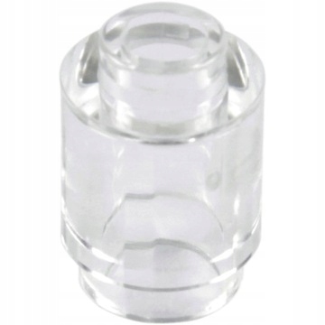 

Lego 3062b klocek okrągły 1x1 trans clear 1 szt N