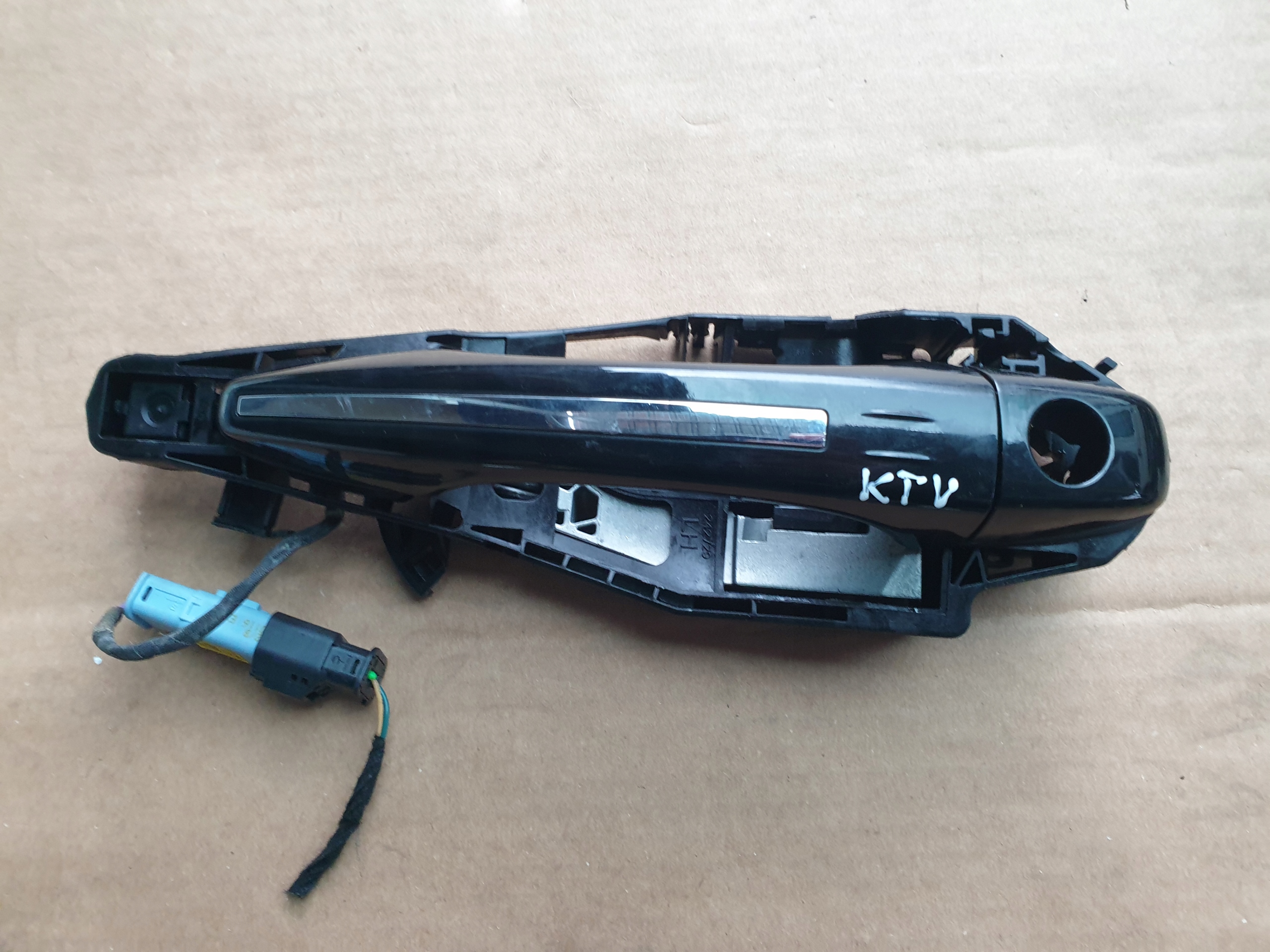 handle exterior left front CITROEN C4 B7 II 2010-2018 KEYLESS
