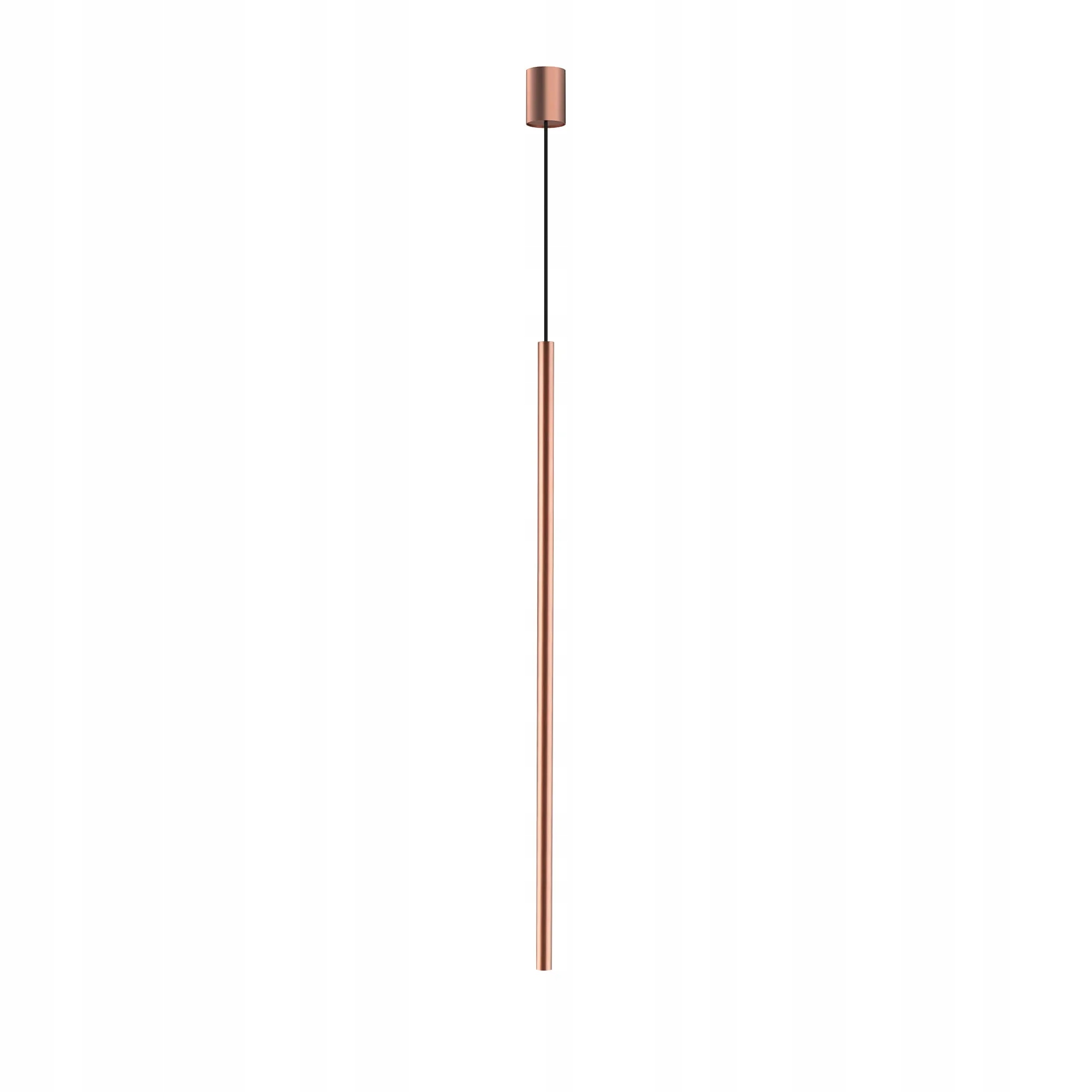 Závěsná lampa Nowodvorski Laser 1000, 10 W, saténová měď, kov