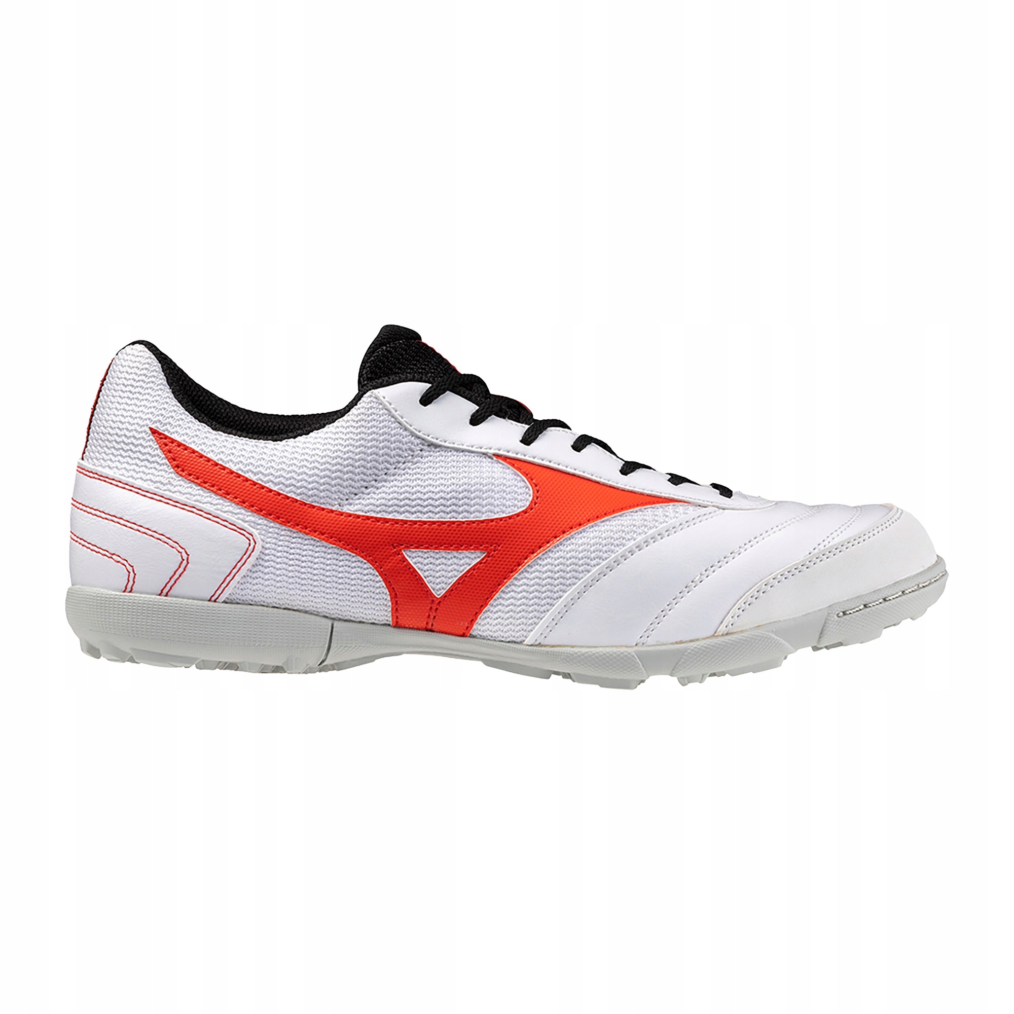Buty piłkarskie męskie Mizuno Mrl Sala Club Tf white/radiant red 44.5 Eu