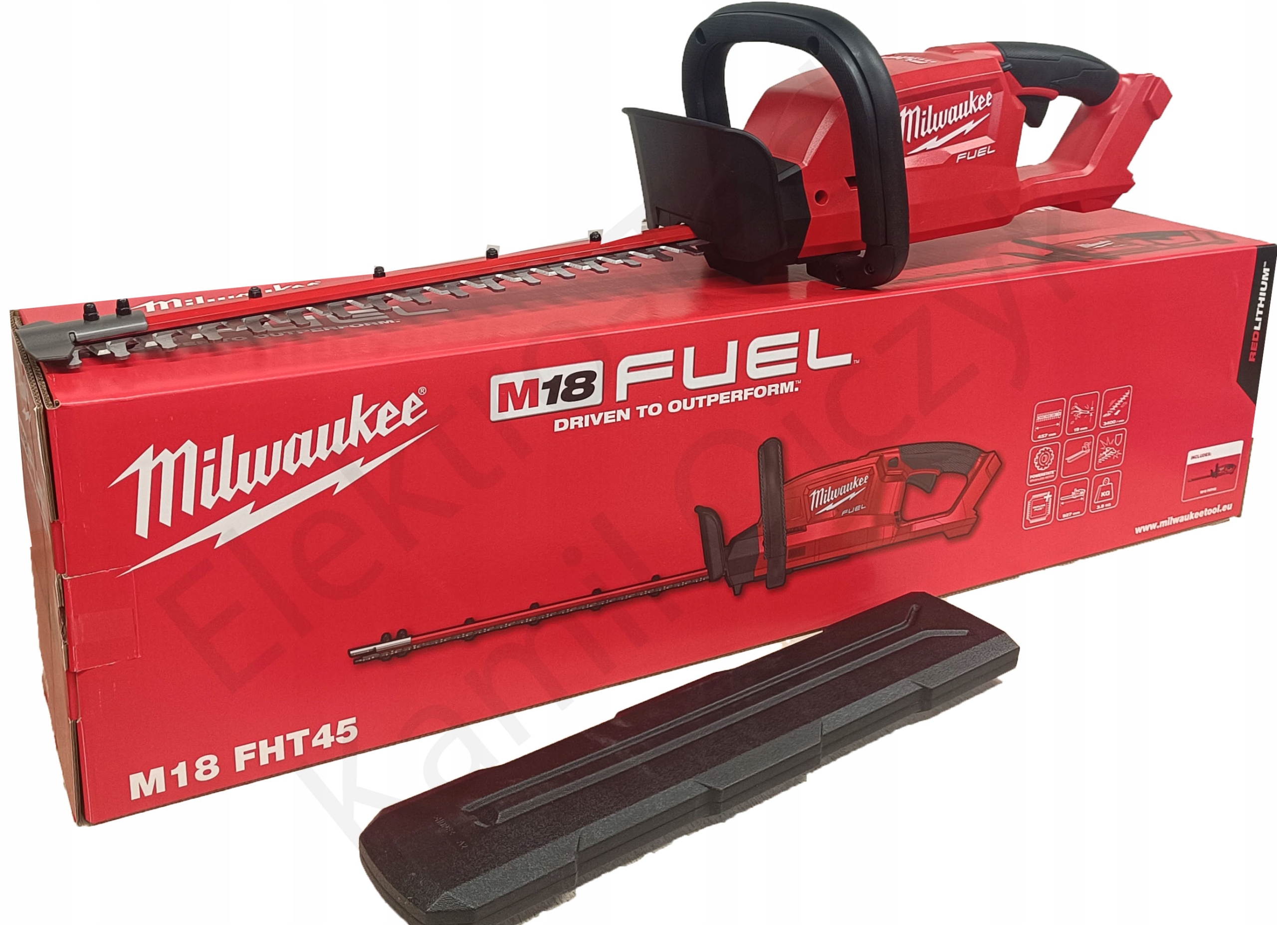 Nożyce akumulatorowe Milwaukee M18 FHT45-0 4933479677 do żywopłotu 18V 45CM