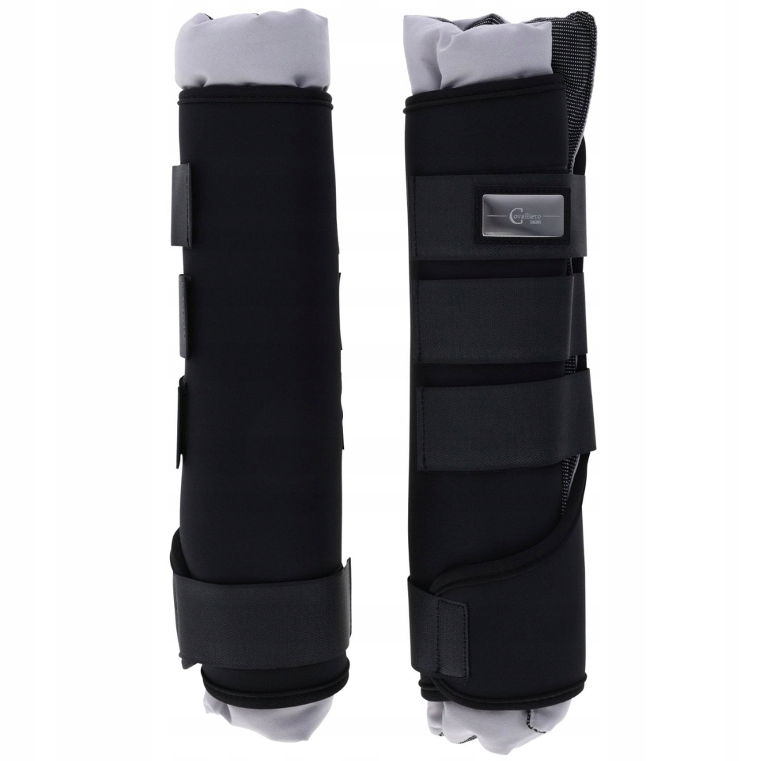 Stájové chrániče Covalliero Therm černé Cob