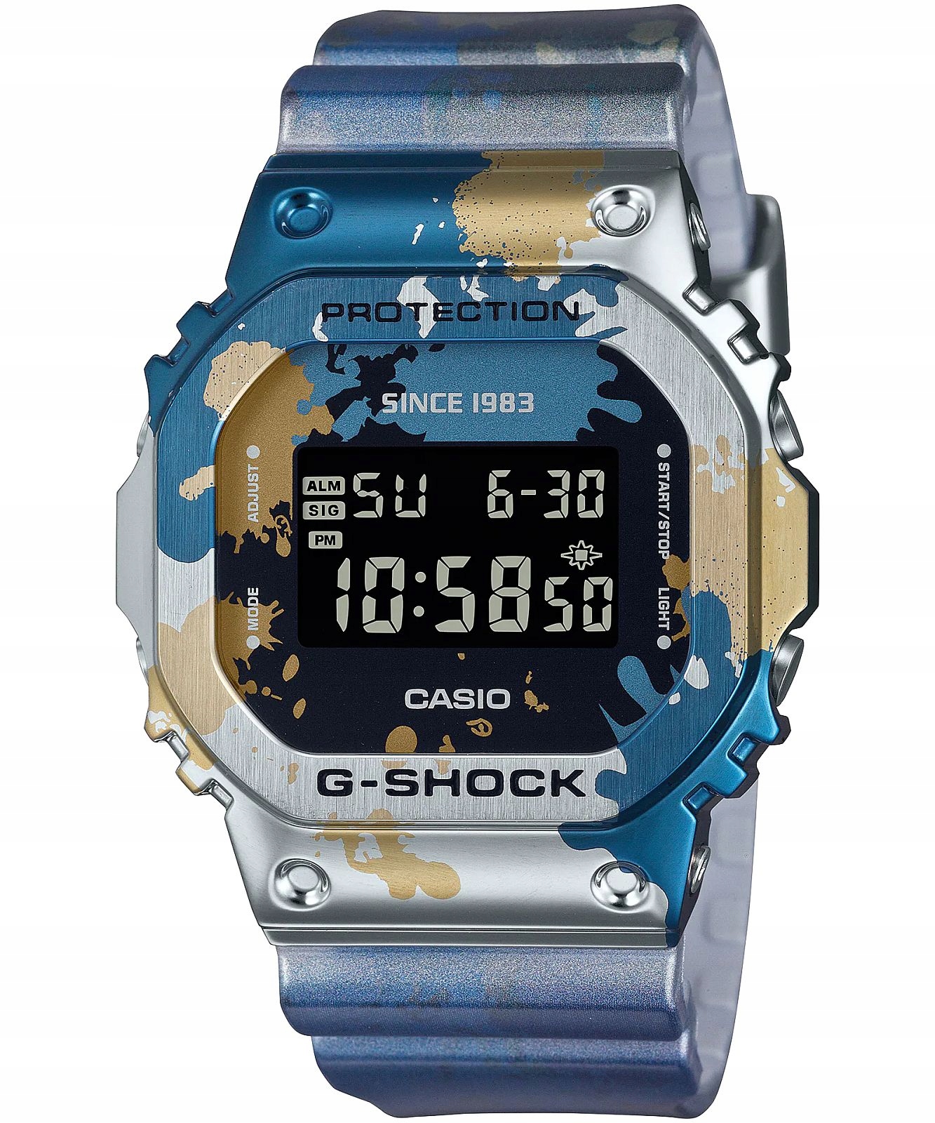 Sportovní hodinky Casio G-Shock Kostka GM-5600SS Gwar.3+3L Zibi Gravírování