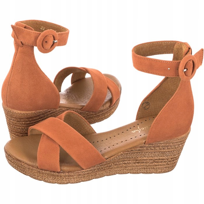 

Sandały na Koturnie Maciejka Rude 04565-29/00-5