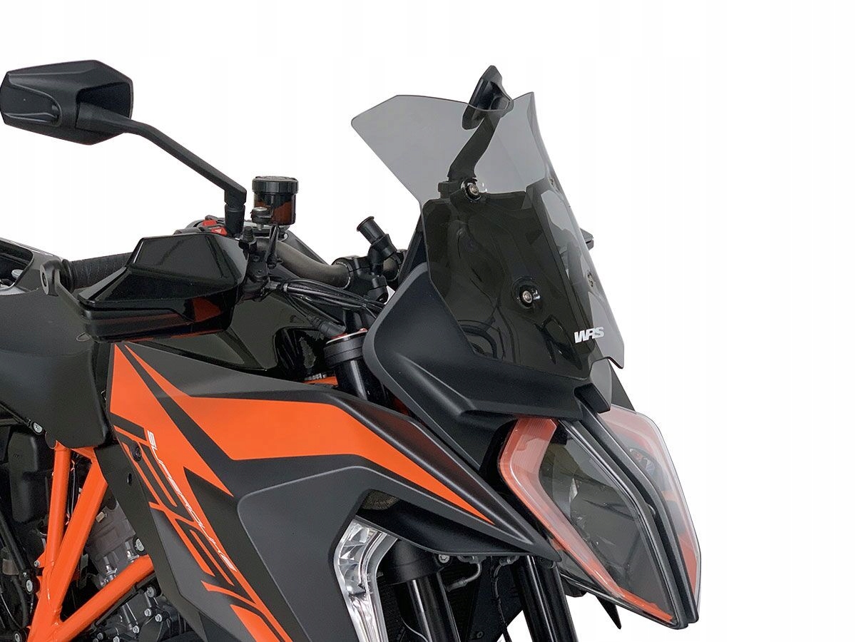 Motocyklové Plexi Wrs Sport Ktm 1290 Duke Dark Smoke (Tmavý Dym)