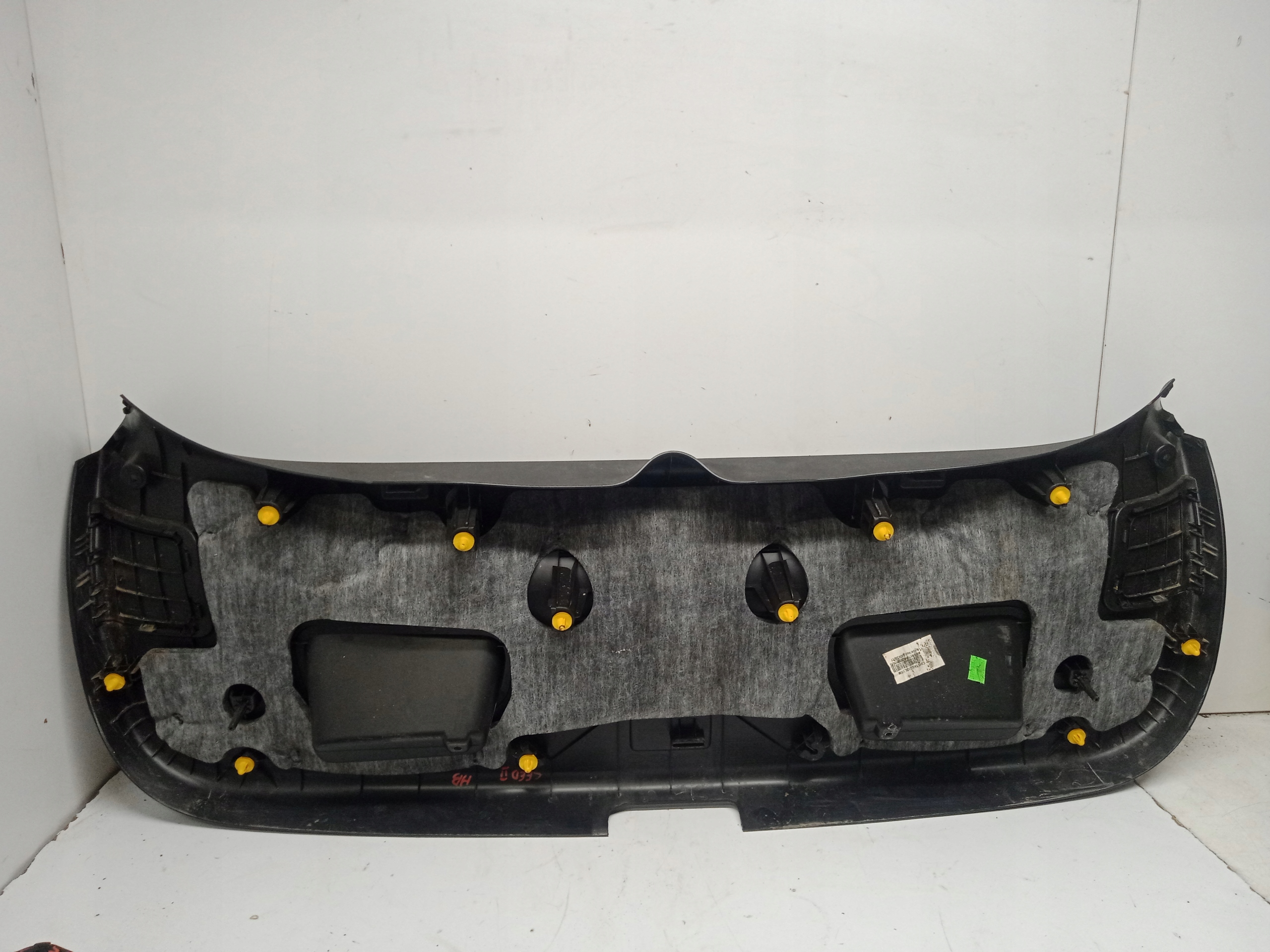 KIA CEED II HB upholstery cover bonnet boot 2012