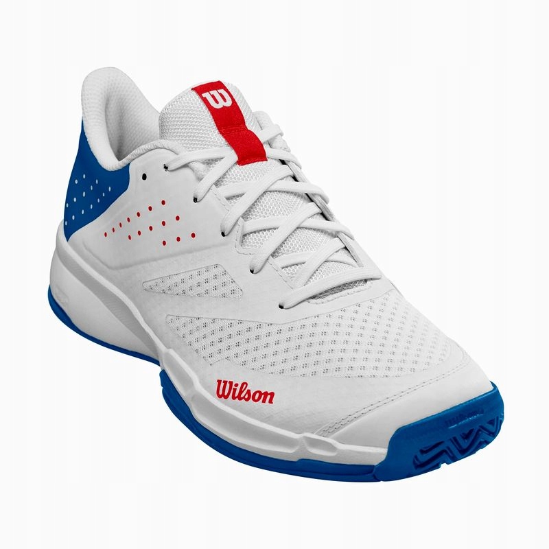 BUTY TENISOWE WILSON KAOS STROKE 2.0 MEN WHITE/DEEP VIVID BLUE/ RED 46