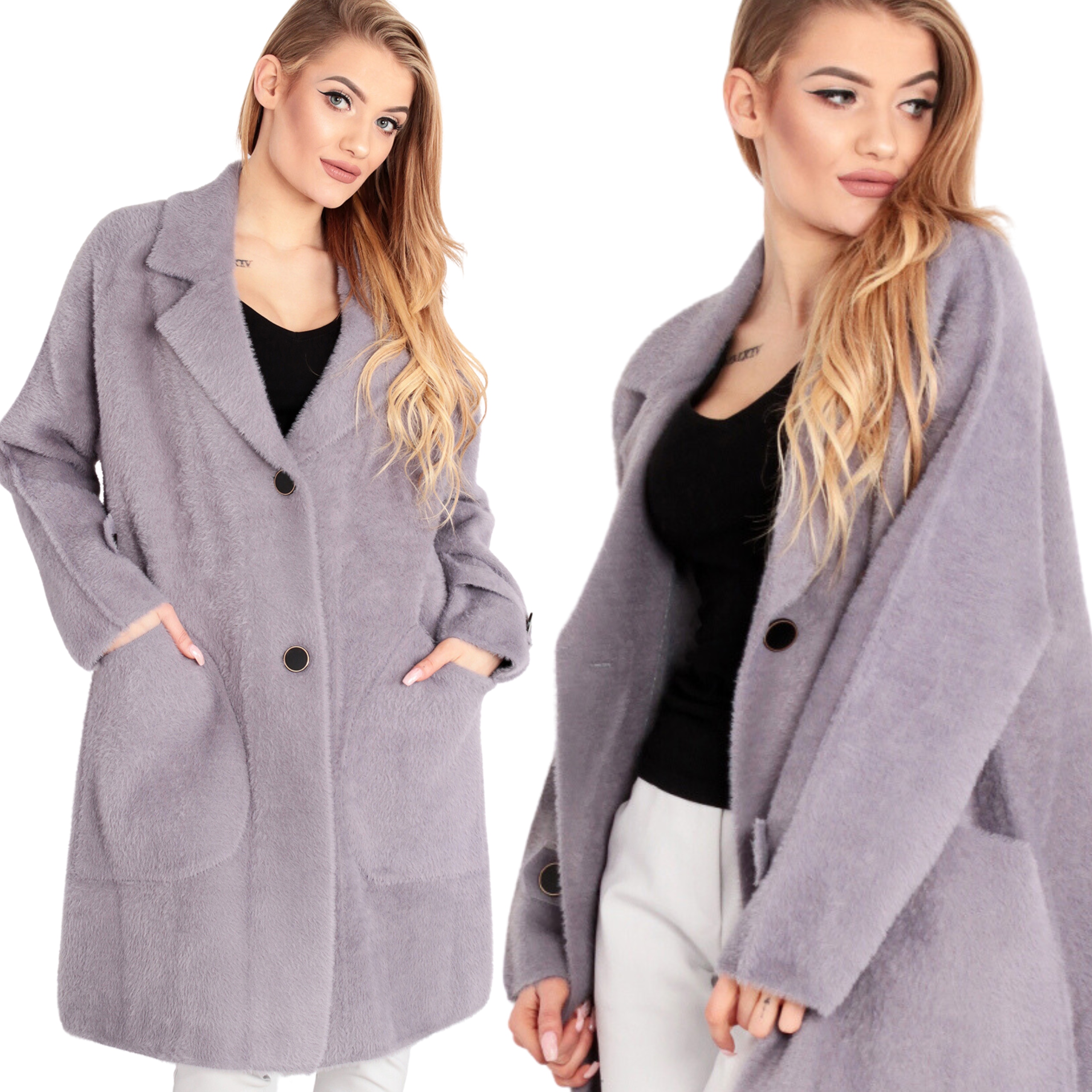 Alpaka Sweter Długi 2017