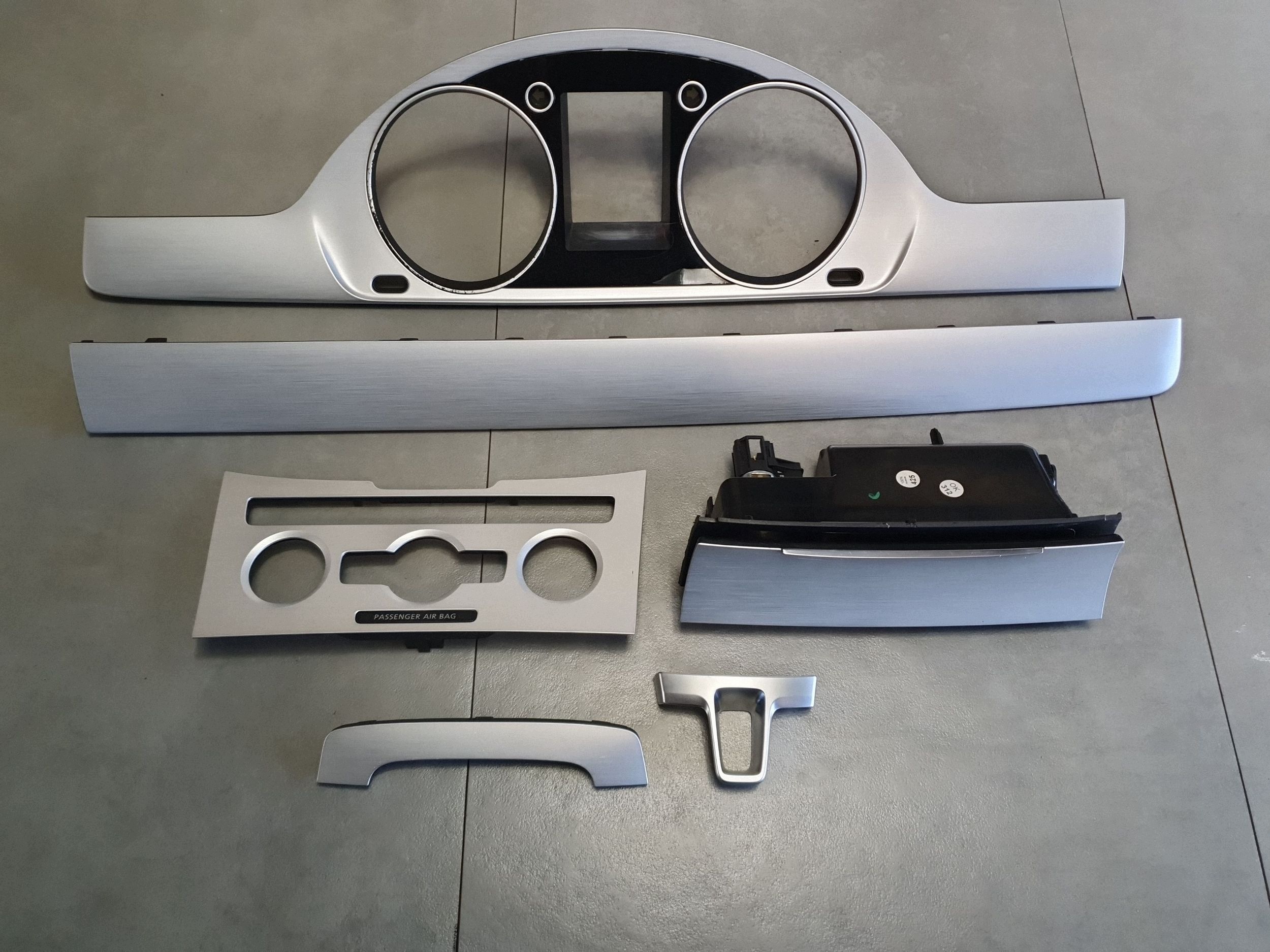 Volkswagen PASSAT CC instrument panel frame DEKORY moulding 3AB857212D 3AB858366D