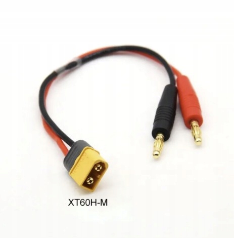 XT60 na Gold 4mm do ładowarki