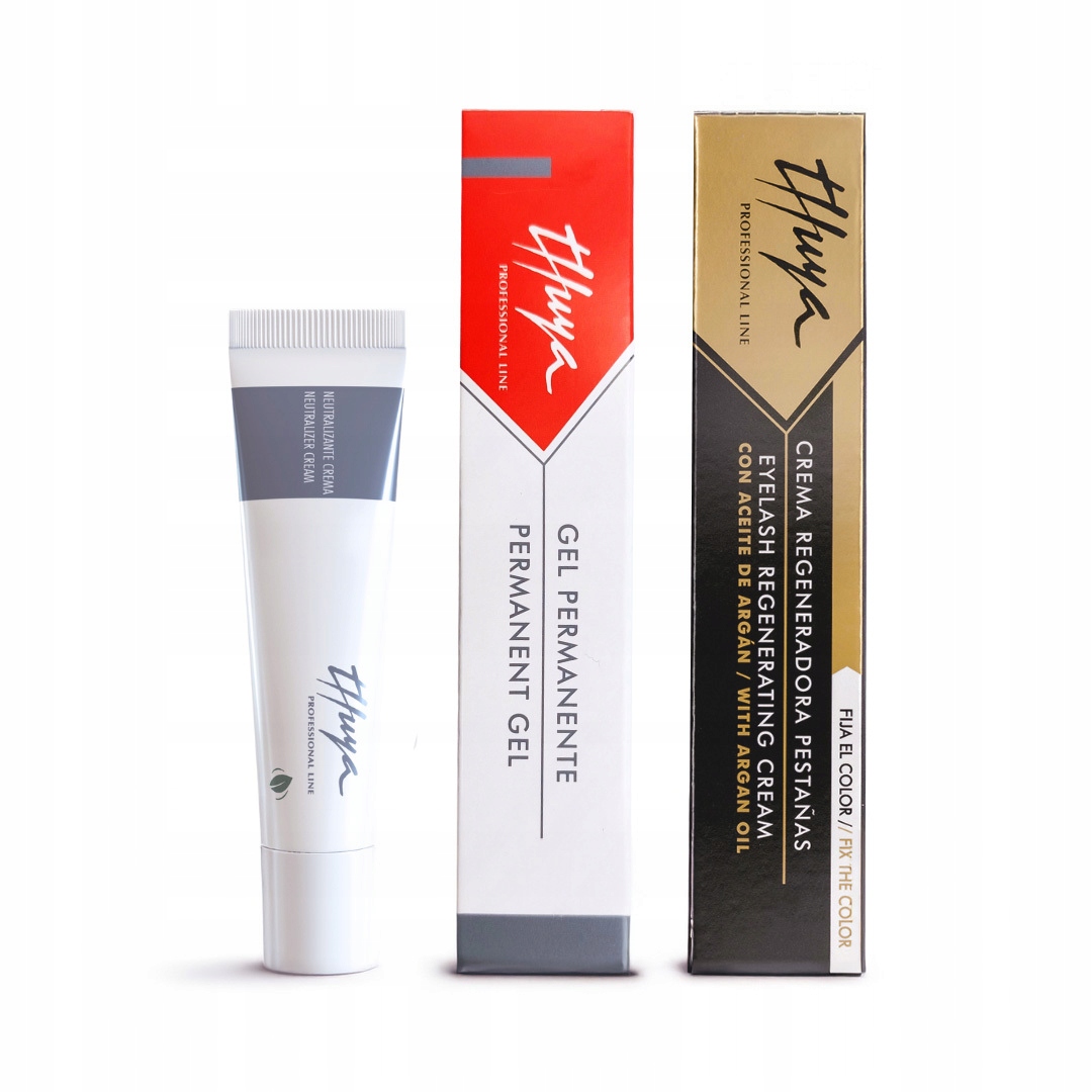 Zestaw Thuya do laminacji i liftingu brwi i rzęs regeneracja, trwały efekt