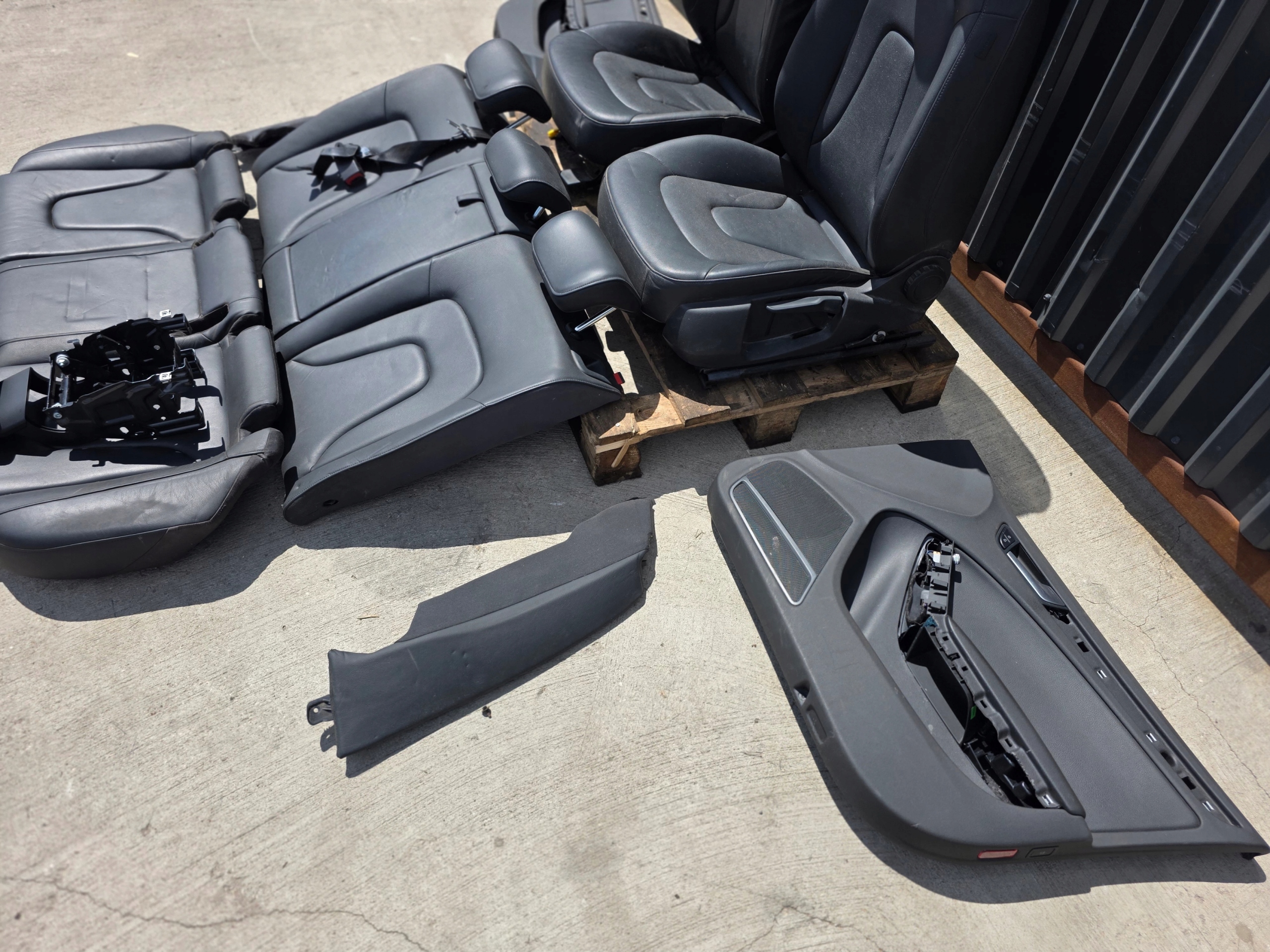 Sitz Sitze AUDI A4 B8 KOMPLET Leder 2008-2016 ohne Hitzung !!! *1